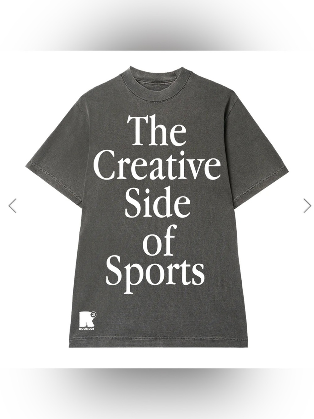 The Creative Side of Sports Short Sleeve Tee - Charcoal